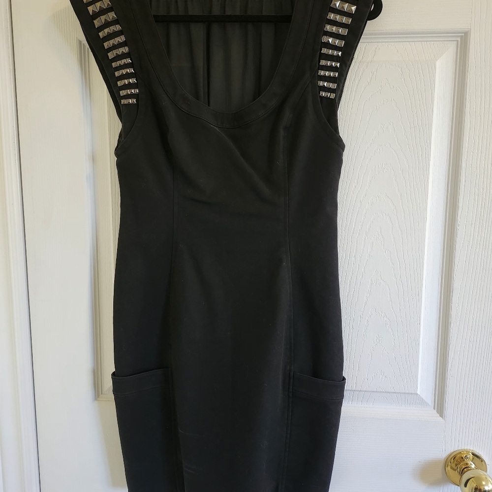 Mackage Black Studded Dress